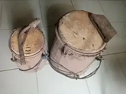 Old local drums