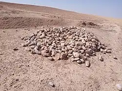 Omar Mandani's grave in the village of Dole Bakra