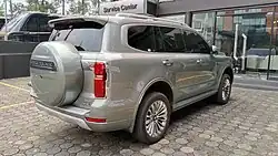 Sport version rear view