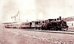 Opening of the railway on 31 May 1899