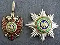 Grand Cross set of insignia.