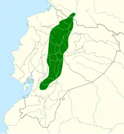 Map of range