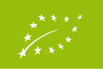 EU emblem for certification of organic agricultural products