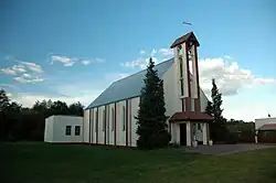 Holy Cross church in Ostromice