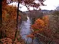 Again the Ourthe near Beffe in autumn