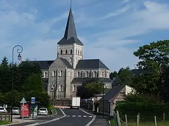 The church in Ourville-en-Caux