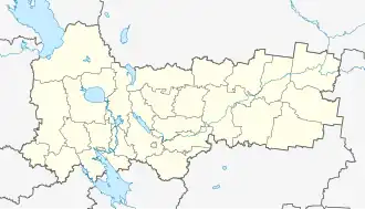 Vytegra is located in Vologda Oblast