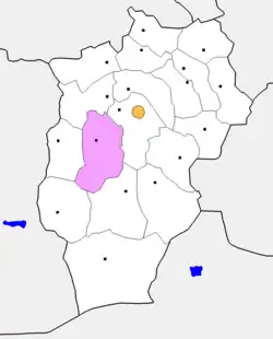 Khairkhandulaan District in Övörkhangai Province