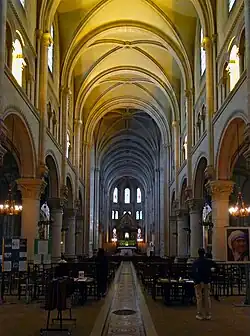 The nave, looking toward the altar