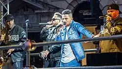 Peter Andre performing at LNYDP 2025