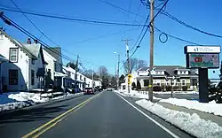 Northbound PA 873 in Neffs