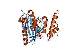 1j2j: Crystal structure of GGA1 GAT N-terminal region in complex with ARF1 GTP form