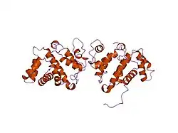 1pbw: STRUCTURE OF BCR-HOMOLOGY (BH) DOMAIN