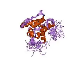 1ujo: Solution Structure of the CH domain from Mouse Trangelin