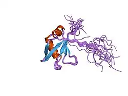 1wf0: Solution structure of RRM domain in TAR DNA-binding protein-43