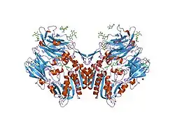 1x70: HUMAN DIPEPTIDYL PEPTIDASE IV IN COMPLEX WITH A BETA AMINO ACID INHIBITOR