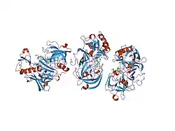 1ym4: Crystal structure of human beta secretase complexed with NVP-AMK640