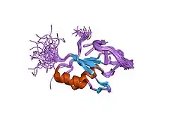 2err: NMR Structure of the RNA Binding Domain of Human Fox-1 in Complex with UGCAUGU