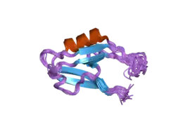 2fn5: NMR Structure of the Neurabin PDZ domain (502-594)