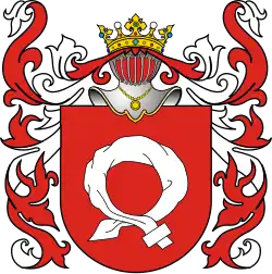 Coat of arms of Andrzej Strykowski, 1565 and Jan and Stanisła Niczów, 1578