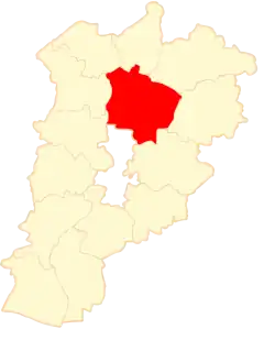 Location of Gmina Ślesin