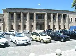 Palazzo di Giustizia, now Courthouse, Rhodes, built with Rodolfo Petracco