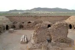 Parand stone castle in Robat Karim County