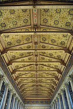 Detail of the ceiling