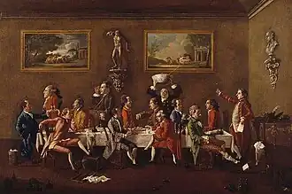 A Punch Party in Florence (1760)