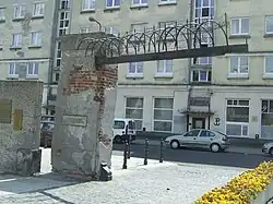 Ruin of Pawiak prison gate