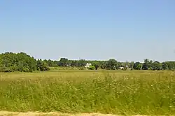 Fields along River Road