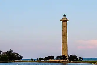 Perry's Victory and International Peace Memorial (1912–1915), Put-In-Bay, Ohio on South Bass Island