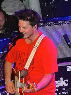 Pete Francis performing with Dispatch in Germany, Hamburg, 2012