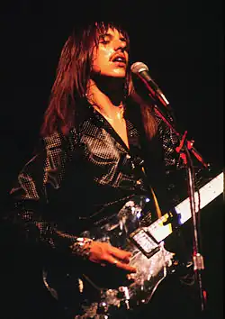 Haycock with the Climax Blues Band in 1974