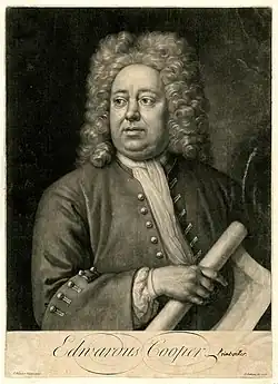 Edward Cooper, 1724, after Jan van der Vaart, British Museum, London: 244 