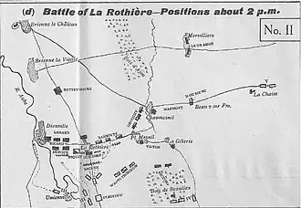 Battle of La Rothière 2pm from Petre