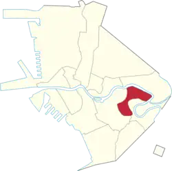 Location of Pandacan