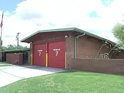 Phoenix Fire Station #7 was built in 1966 and is located at 403 E. Hatcher Rd. in the Sunnyslope District. The fire station is considered historic by the Sunnyslope Historic Society