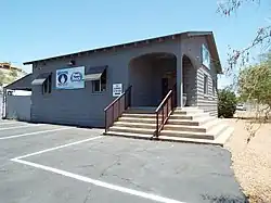 The Charles and Eleanor Abel House was built in 1955 and is located at 11430 Cave Creek Road. It was the first house in Sunnyslope with a bomb shelter which also served as a basement. The residence is now used for commercial purposes.