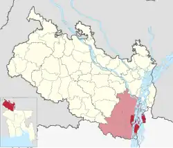 Location of Fulchhari