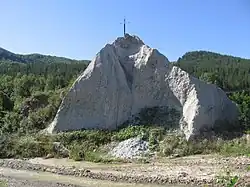 The White Rock in Mânzălești