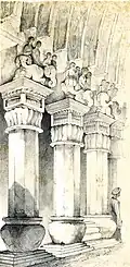 Pillars of the Great Chaitya