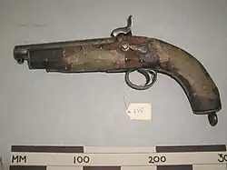 Percussion cap pistol