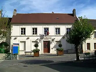 The old town hall in Plailly