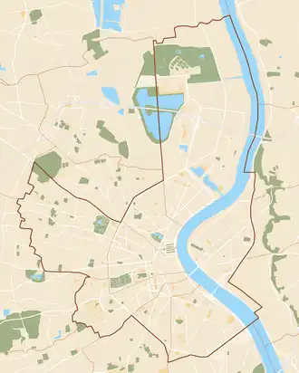 Mériadeck is located in Bordeaux