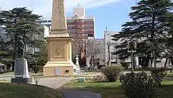 Plaza Castelli, central square of Dolores