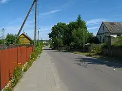 Street in Dąbrówki
