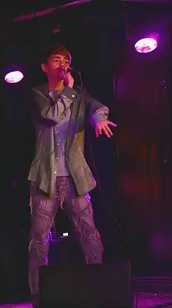 Pol Calvo at Sala Clamores, Madrid, Spain, January 2024