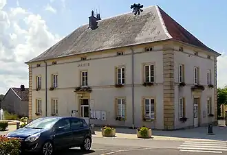 The town hall in Polaincourt-et-Clairefontaine