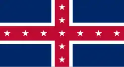 Flag of First Corps, Army of Tennessee